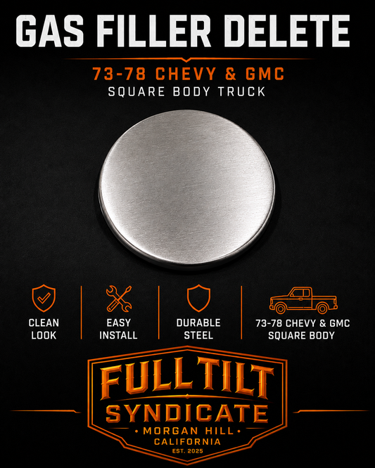 1973 - 1978 Chevy/GMC Square Body Gas Filler Delete
